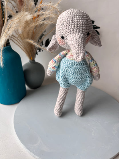 Emil l’elefante Amigurumi