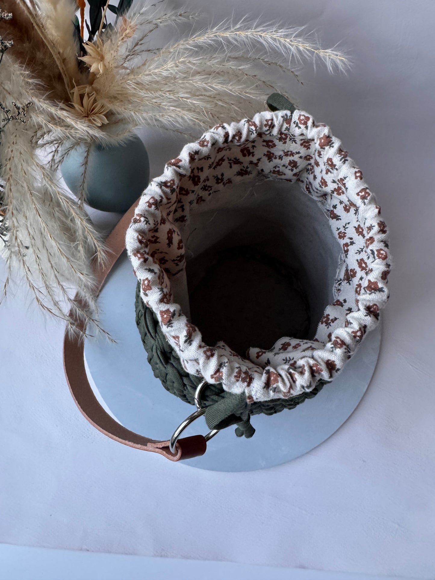 Borsa a Secchiello Artigianale all’Uncinetto